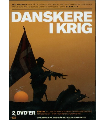 Danskere i Krig - 2 DVD - BRUGT