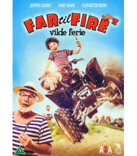 FAR TIL FIRES VILDE FERIE - DVD - BRUGT