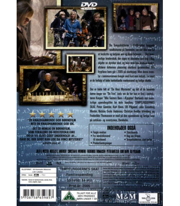 Tempelriddernes Skat - DVD - BRUGT