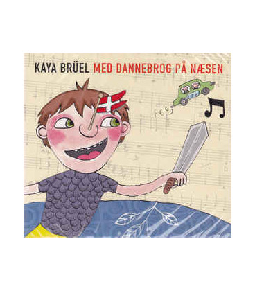 Kaya Brüel ‎– Med Dannebrog På Næsen - CD - BRUGT