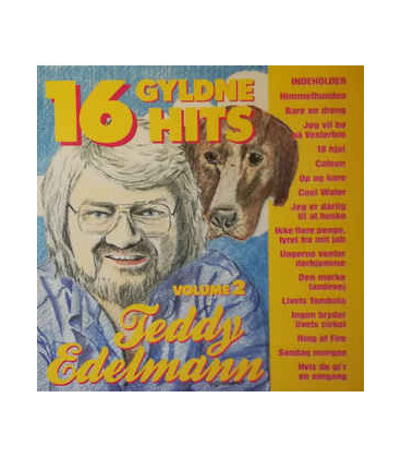 Teddy Edelmann ‎– 16 Gyldne Hits Volume 2 - CD - BRUGT