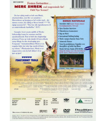Shrek - DVD  - BRUGT