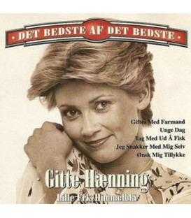 GITTE HÆNNING - LILLE FRØKEN HIMMELBLÅ - CD - BRUGT