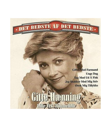 GITTE HÆNNING - LILLE FRØKEN HIMMELBLÅ - CD - BRUGT