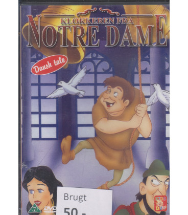 Klokkeren Fra Notre Dame (Tegnefilm) - DVD - BRUGT