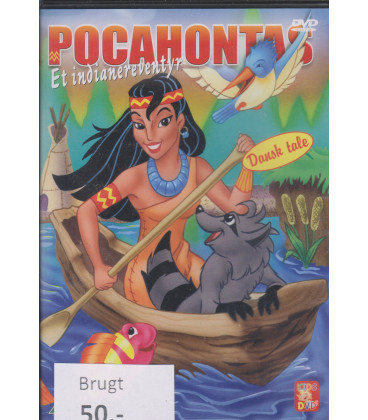 Pocahontas: Et Indianereventyr - DVD - BRUGT