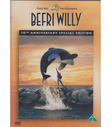 Befri Willy 1 (Free Willy) - DVD - BRUGT