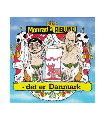 MONRAD & RISLUND - DET ER DANMARK - CD - BRUGT
