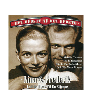 NINA & FREDERIK - LAD OS FLYVE TIL EN STJERNE - CD - BRUGT