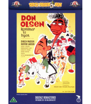Don Olsen kommer til byen - DVD - NY