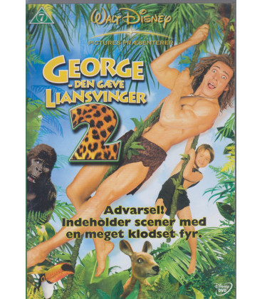 George, Den Gæve Liansvinger 2 - Disney - DVD - BRUGT