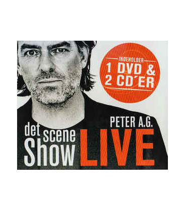 Peter A.G. ‎– Det Scene Show - Live - 2 CD - 1 DVD - BRUGT