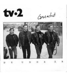 TV-2 DE UNGE ÅR, GREATEST - 2CD - BRUGT