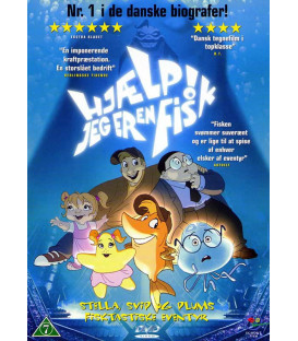 Hjælp! Jeg er en fisk - DVD - PAPCOVER - BRUGT