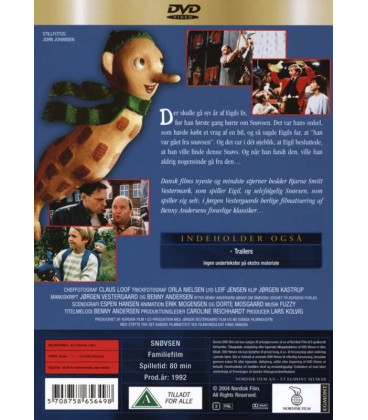 Snøvsen - DVD - BRUGT