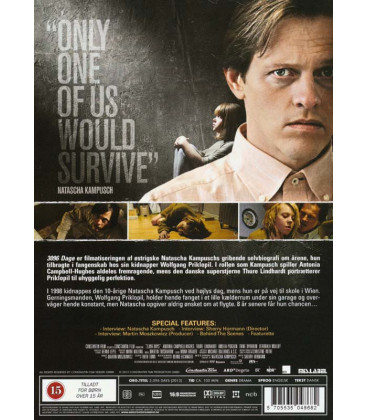 3096 dage - historien om Natascha Kampusch - DVD - BRUGT