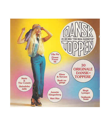 Dansktoppen - 25 år med "The Real Dansktop" - 2 CD - BRUGT