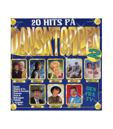 20 hits på Dansktoppen, 2 - CD - BRUGT