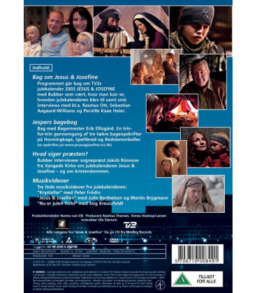 Jesus & Josefine- Alt om Jesus & Josefine med Bubber - DVD - BRUGT