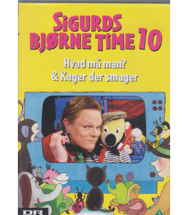 Sigurds Bjørnetime 10 - DVD - BRUGT