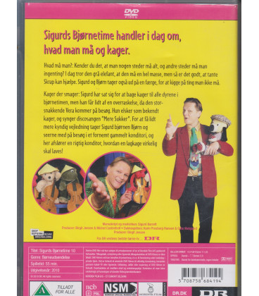 Sigurds Bjørnetime 10 - DVD - BRUGT