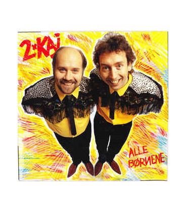 2 X Kaj ‎– Alle børnene - CD - BRUGT