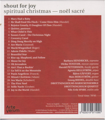 Barbara Hendricks - Shout for joy - CD - BRUGT