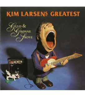 Kim Larsen ‎– Kim Larsens Greatest - Guld & Grønne Skove - CD - BRUGT