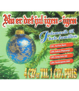 Nu Er Det Jul Igen - Igen - 4 CD - BRUGT