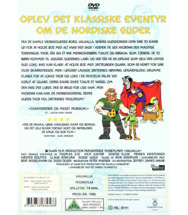 Valhalla (Tegnefilm) - DVD - BRUGT