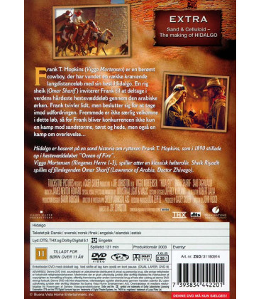 Hidalgo (Viggo Mortensen) - DVD - BRUGT