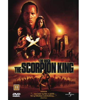 The Scorpion King (The Rock) - DVD - BRUGT