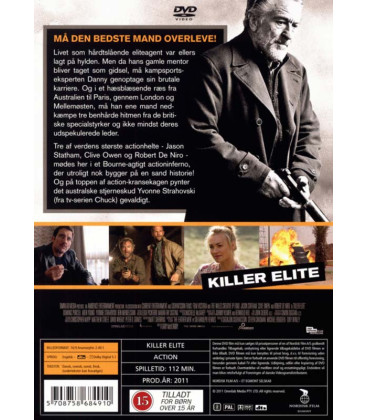 Killer Elite (Jason Statham) - DVD - BRUGT