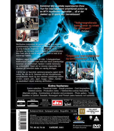 Bulletproof Monk (Deluxe Edition) - DVD - BRUGT