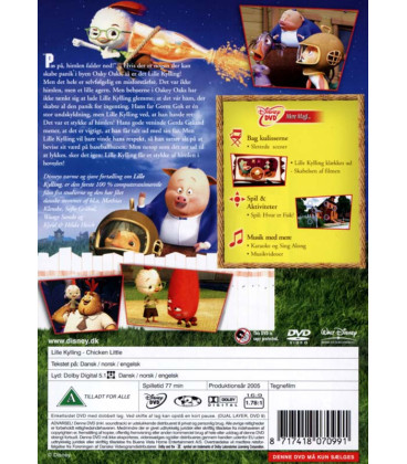 Lille Kylling (Walt Disney) - DVD - BRUGT