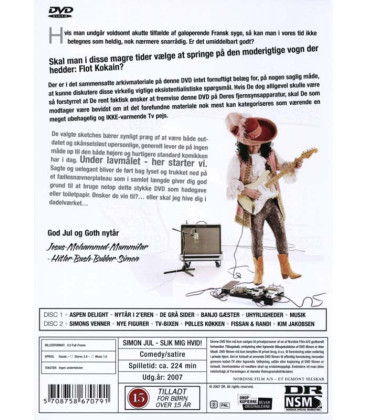 Simon Jul: Slik mig hvid - 2 DVD - BRUGT