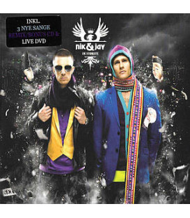 NIK & JAY - DE STØRSTE (2CD+live DVD) - BRUGT