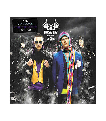 NIK & JAY - DE STØRSTE (2CD+live DVD) - BRUGT