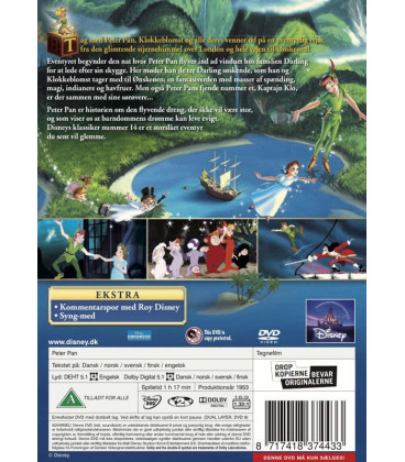 Peter Pan (Walt Disney) - DVD - BRUGT