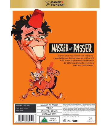 Masser af Passer (Far och Flyg) (Dansk Filmskat) - DVD - NY - Svensk tale - - NYHED MARTS 2021