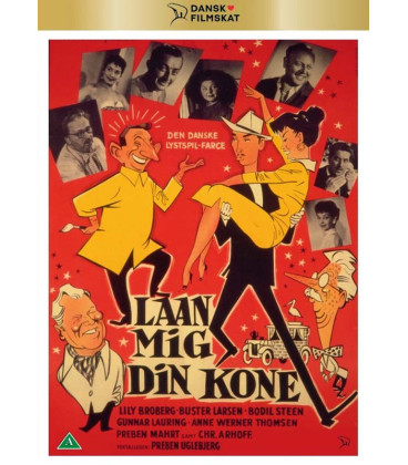 Lån mig din kone - Laan mig din kone (Dansk Filmskat) - DVD - NY - NYHED MARTS 2021