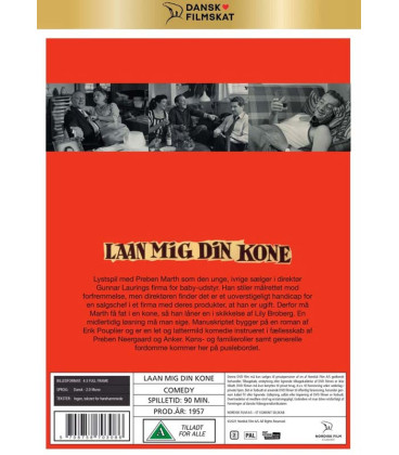 Lån mig din kone - Laan mig din kone (Dansk Filmskat) - DVD - NY - NYHED MARTS 2021