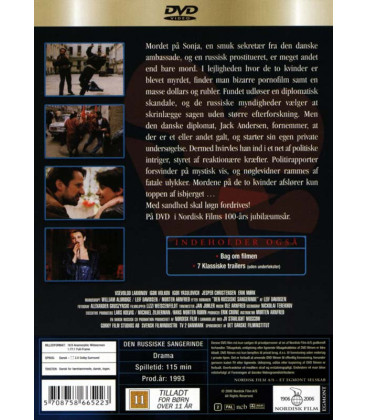 Den Russiske Sangerinde - DVD - NY