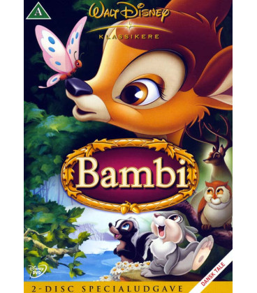 Bambi Disney (Specialudgave) - 2 DVD - BRUGT