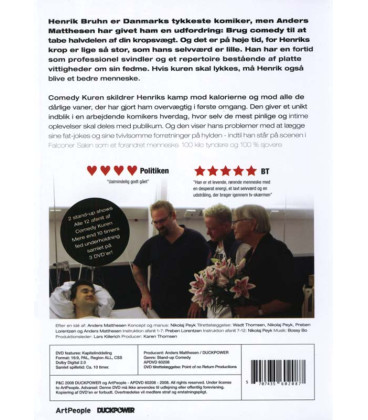 Comedy Kuren - 3 DVD - BRUGT