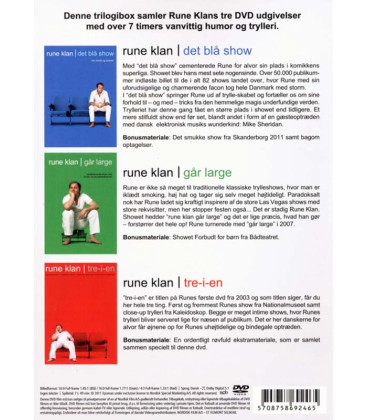 Rune Klan | boxen - 3 DVD - BRUGT