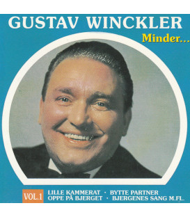 Gustav Winckler – Minder, Vol. 1 - CD - BRUGT