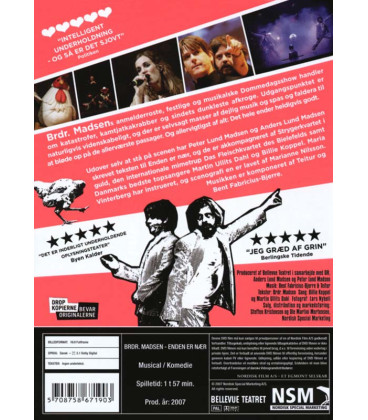Brødrene Madsen: Enden er Nær (2007) (DVD & CD) - BRUGT