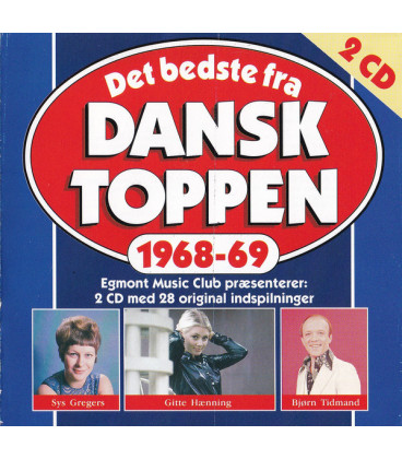 Det Bedste Fra DanskToppen 1968-69 - 2 CD - BRUGT