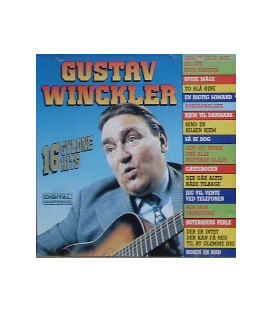 Gustav Winckler - 16 gyldne hits - CD - BRUGT